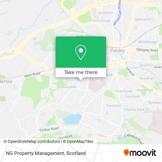 NG Property Management map