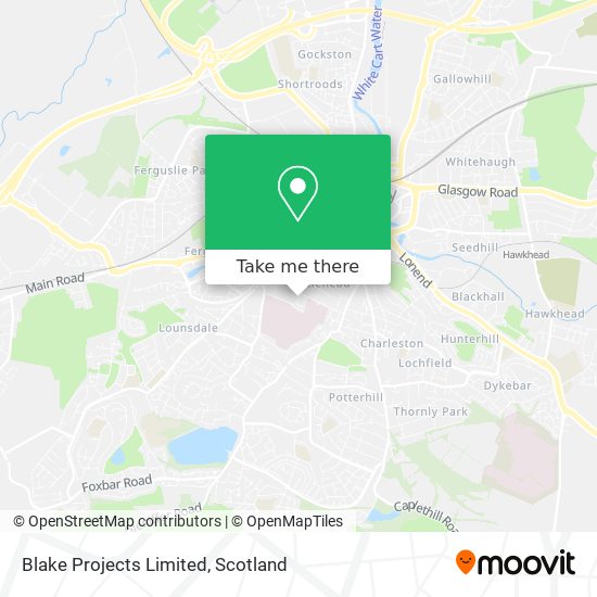 Blake Projects Limited map