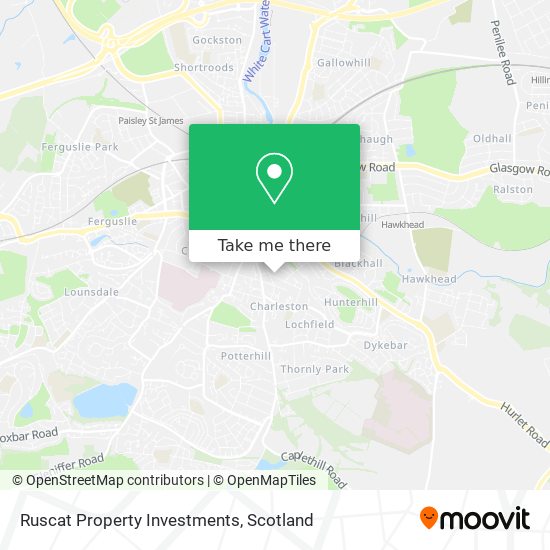 Ruscat Property Investments map