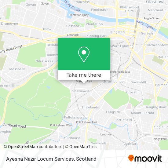 Ayesha Nazir Locum Services map