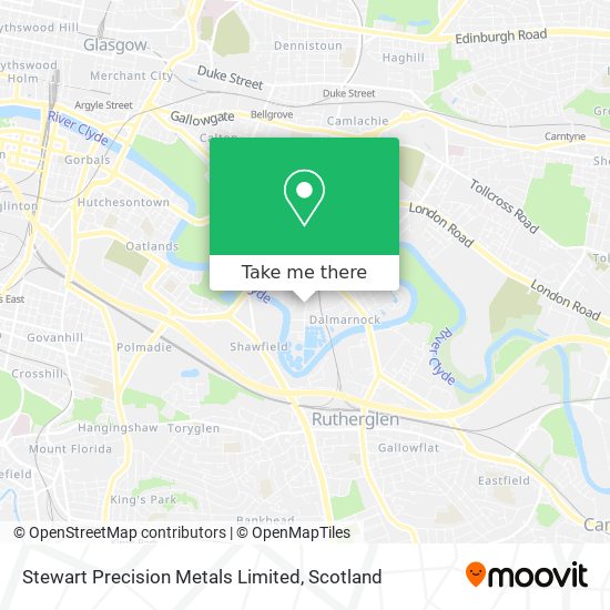Stewart Precision Metals Limited map