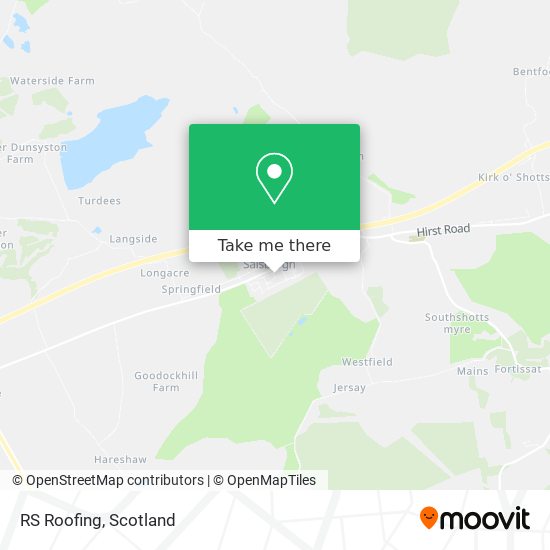 RS Roofing map