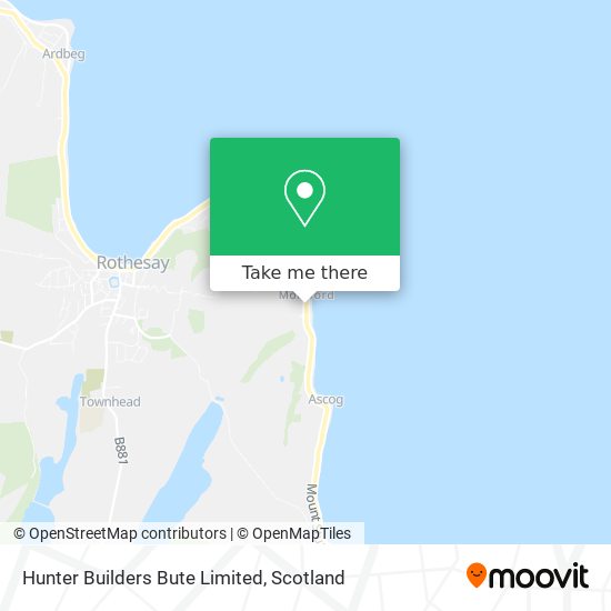 Hunter Builders Bute Limited map