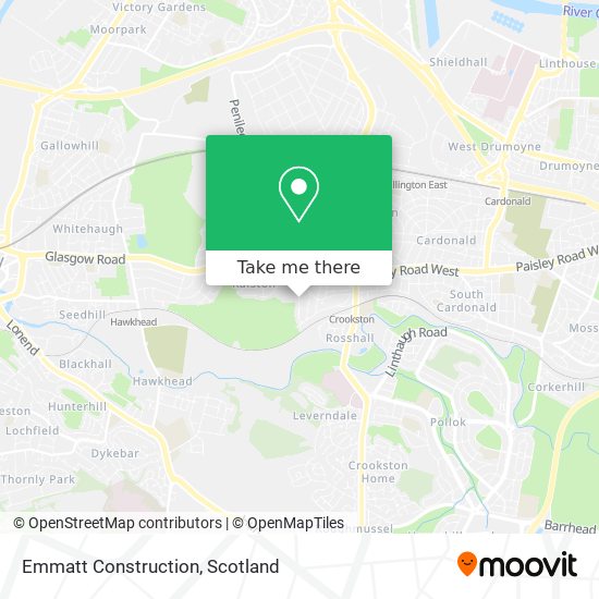 Emmatt Construction map