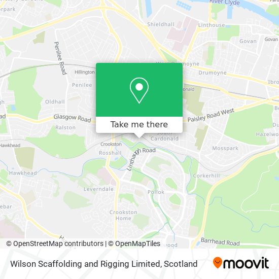 Wilson Scaffolding and Rigging Limited map