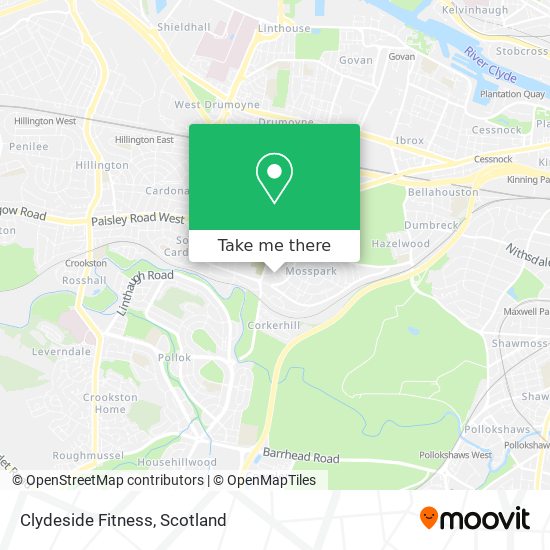 Clydeside Fitness map