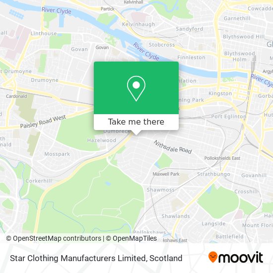 Star Clothing Manufacturers Limited map