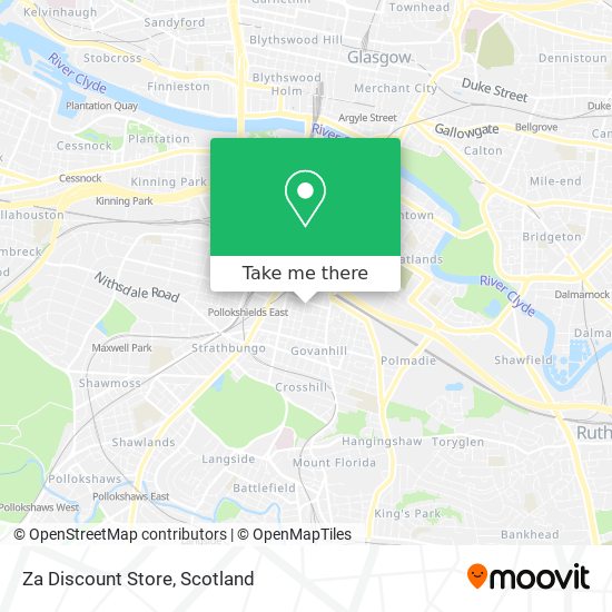 Za Discount Store map