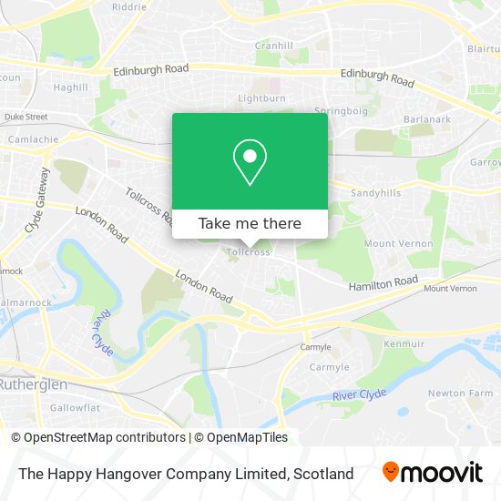 The Happy Hangover Company Limited map