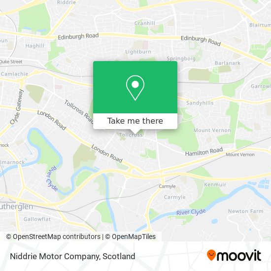 Niddrie Motor Company map