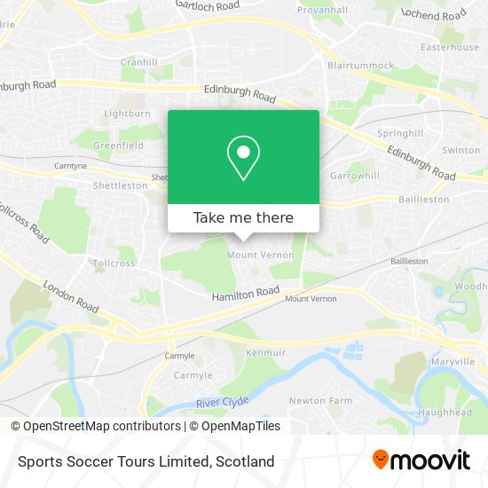 Sports Soccer Tours Limited map
