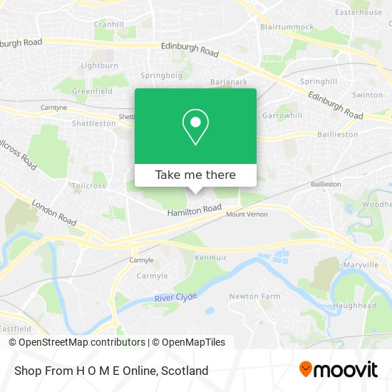 Shop From H O M E Online map