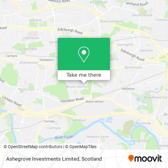 Ashegrove Investments Limited map