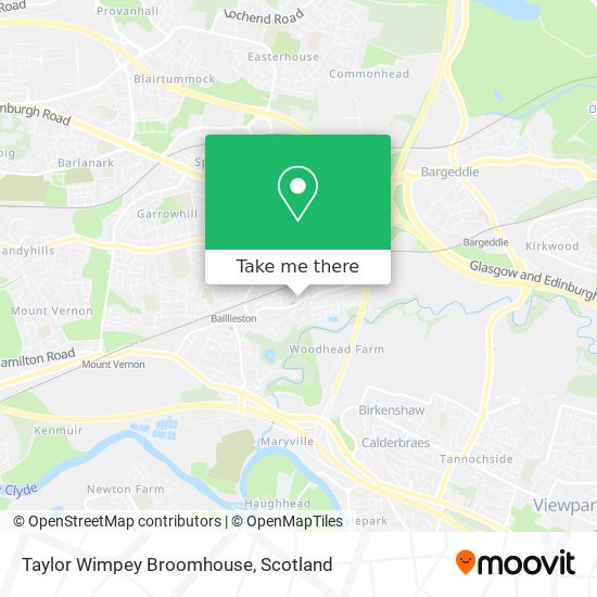 Taylor Wimpey Broomhouse map