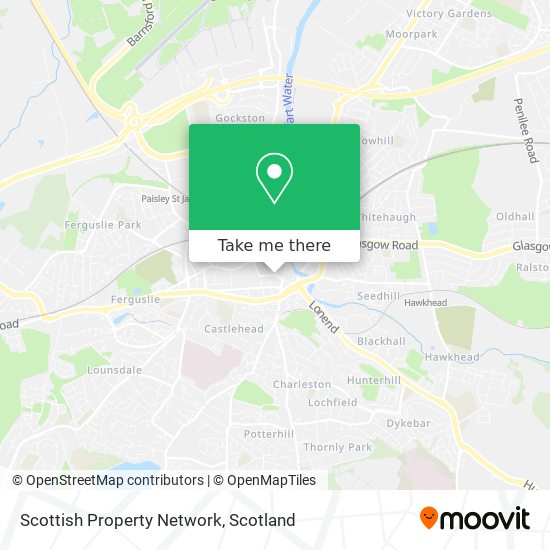 Scottish Property Network map