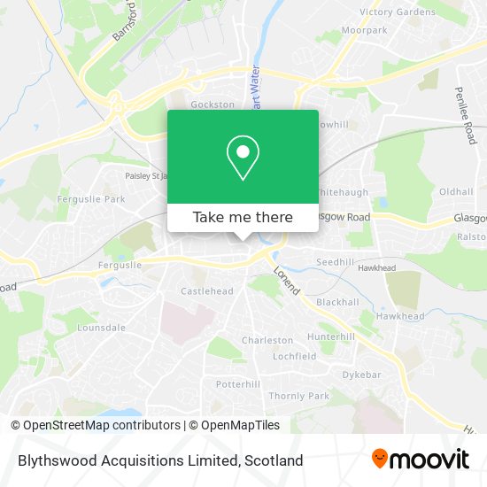 Blythswood Acquisitions Limited map