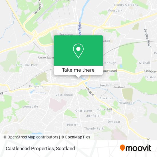 Castlehead Properties map