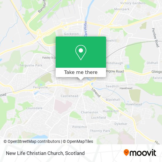 New Life Christian Church map