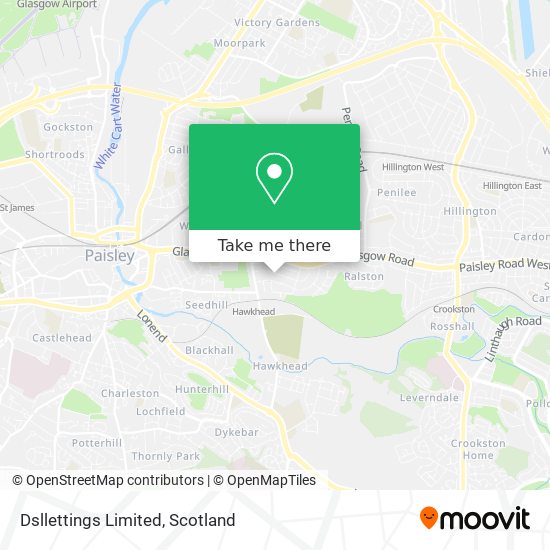 Dsllettings Limited map
