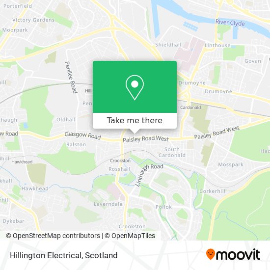 Hillington Electrical map