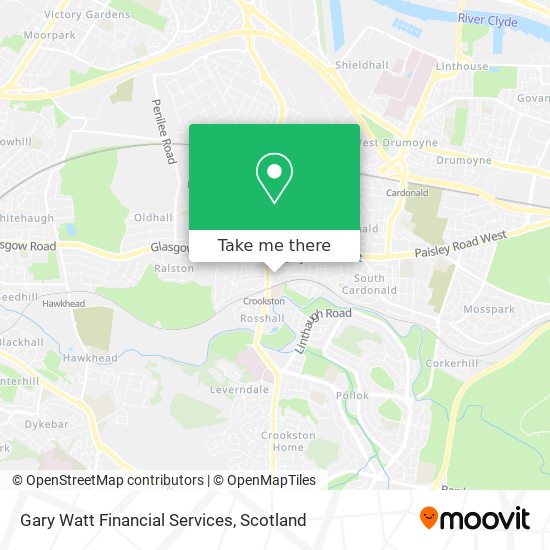 Gary Watt Financial Services map