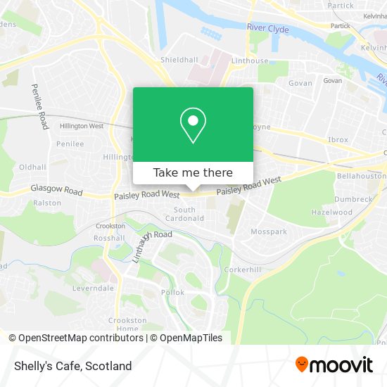 Shelly's Cafe map