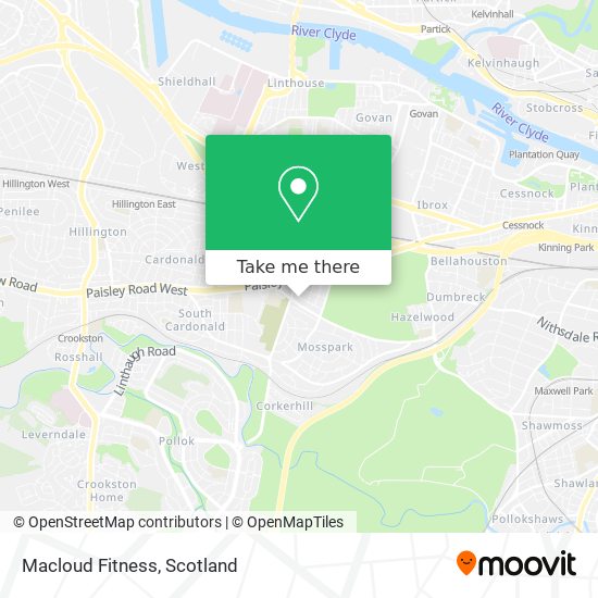 Macloud Fitness map