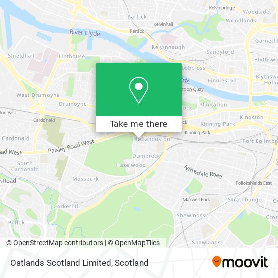 Oatlands Scotland Limited map