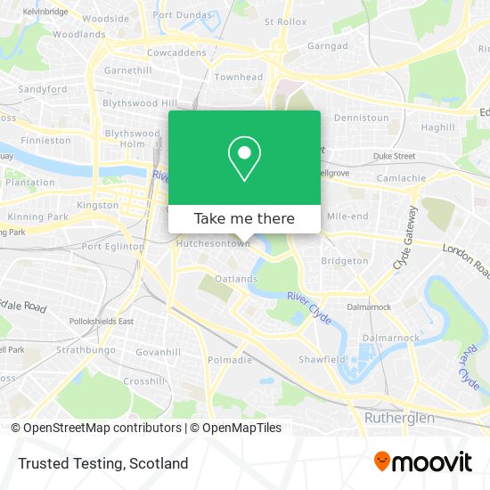 Trusted Testing map