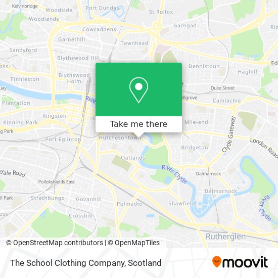 The School Clothing Company map