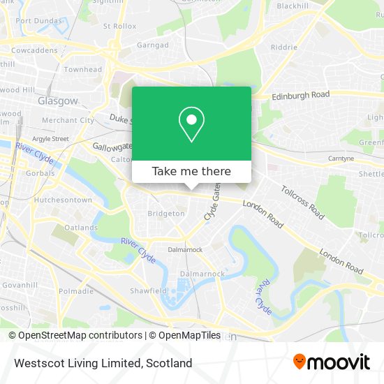 Westscot Living Limited map