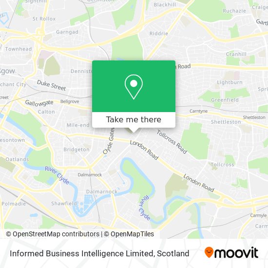 Informed Business Intelligence Limited map