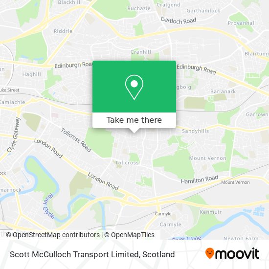 Scott McCulloch Transport Limited map