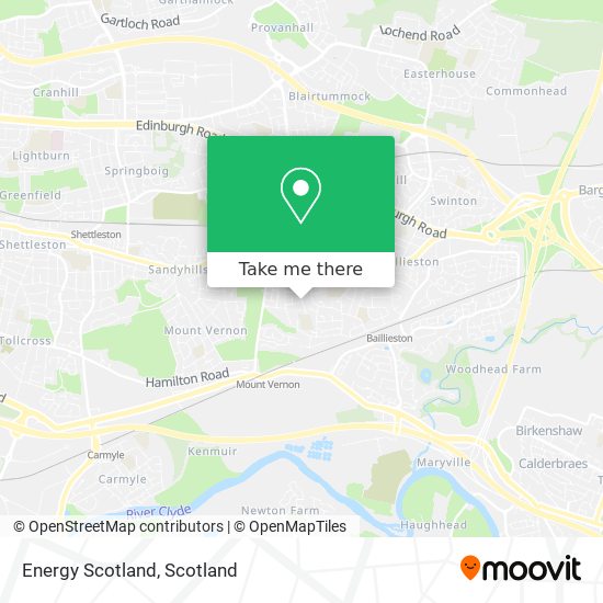 Energy Scotland map