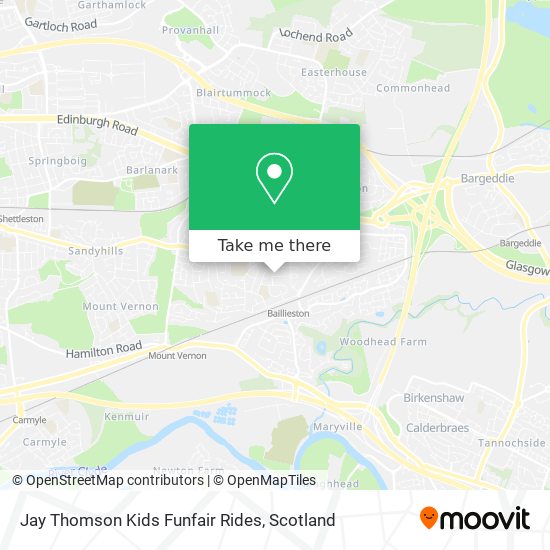 Jay Thomson Kids Funfair Rides map
