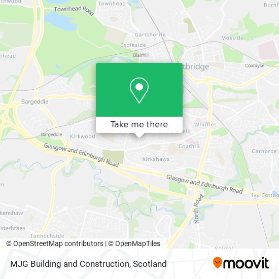 MJG Building and Construction map