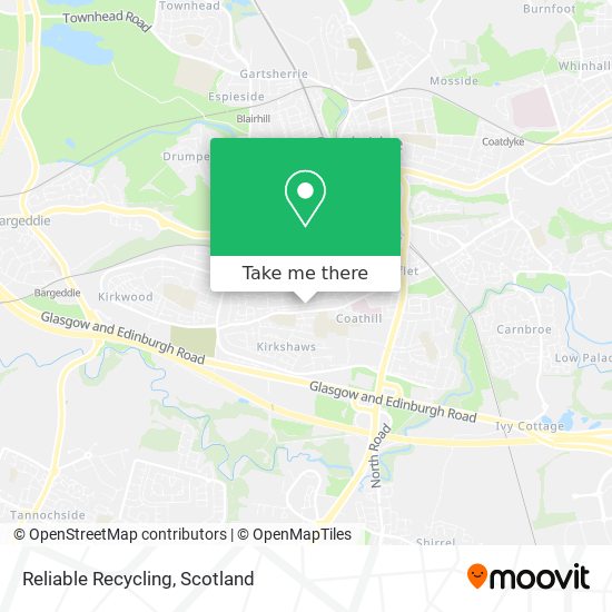 Reliable Recycling map