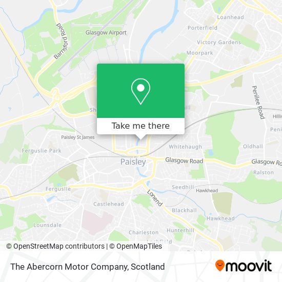 The Abercorn Motor Company map