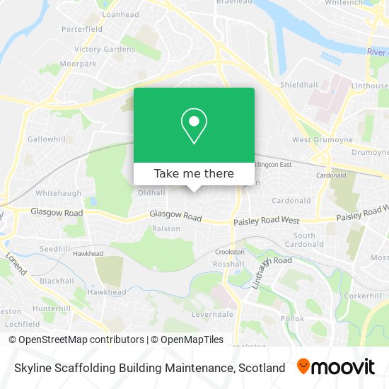 Skyline Scaffolding Building Maintenance map