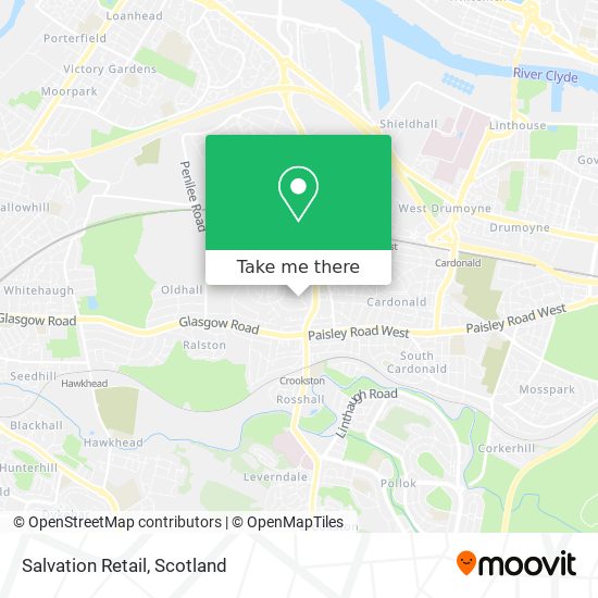 Salvation Retail map