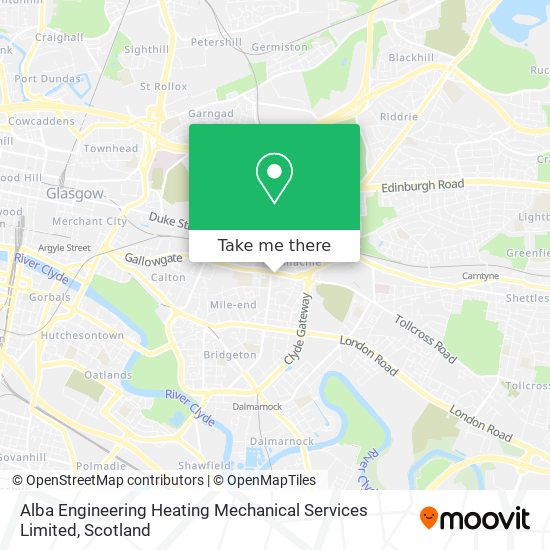 Alba Engineering Heating Mechanical Services Limited map