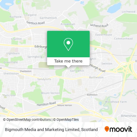 Bigmouth Media and Marketing Limited map