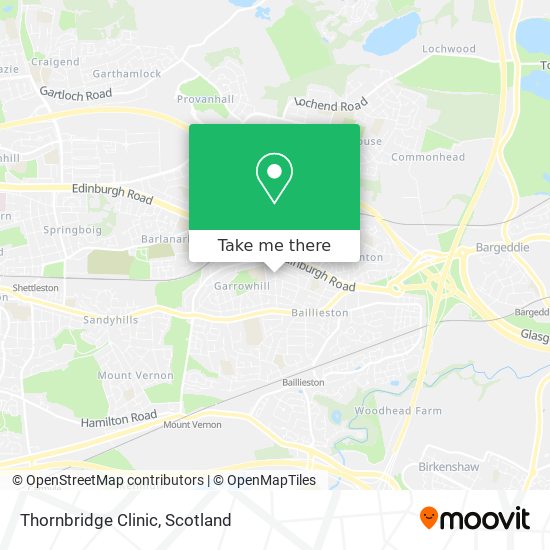 Thornbridge Clinic map