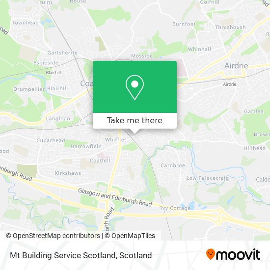 Mt Building Service Scotland map