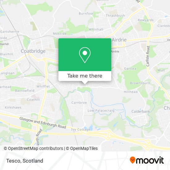 Tesco map