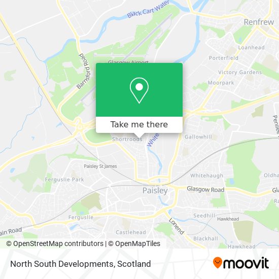 North South Developments map