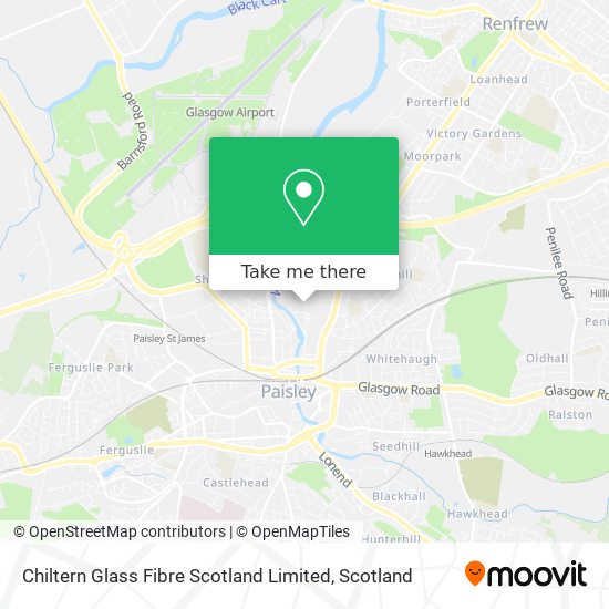 Chiltern Glass Fibre Scotland Limited map