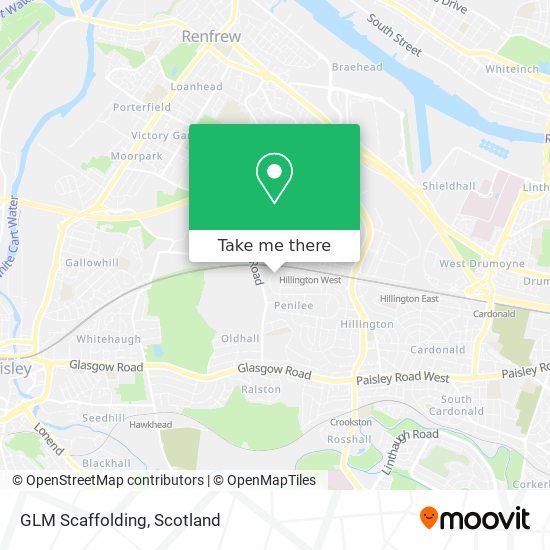 GLM Scaffolding map