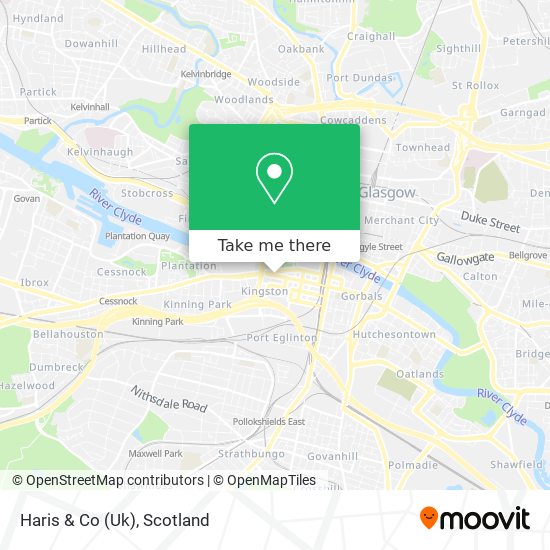 Haris & Co (Uk) map