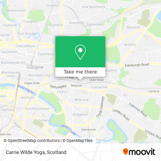 Carrie Wilde Yoga map